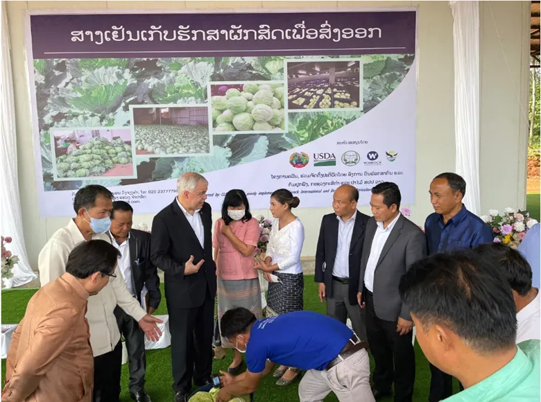 Sky Vision cold storage unit opening ceremony with US Ambassador - Image 2