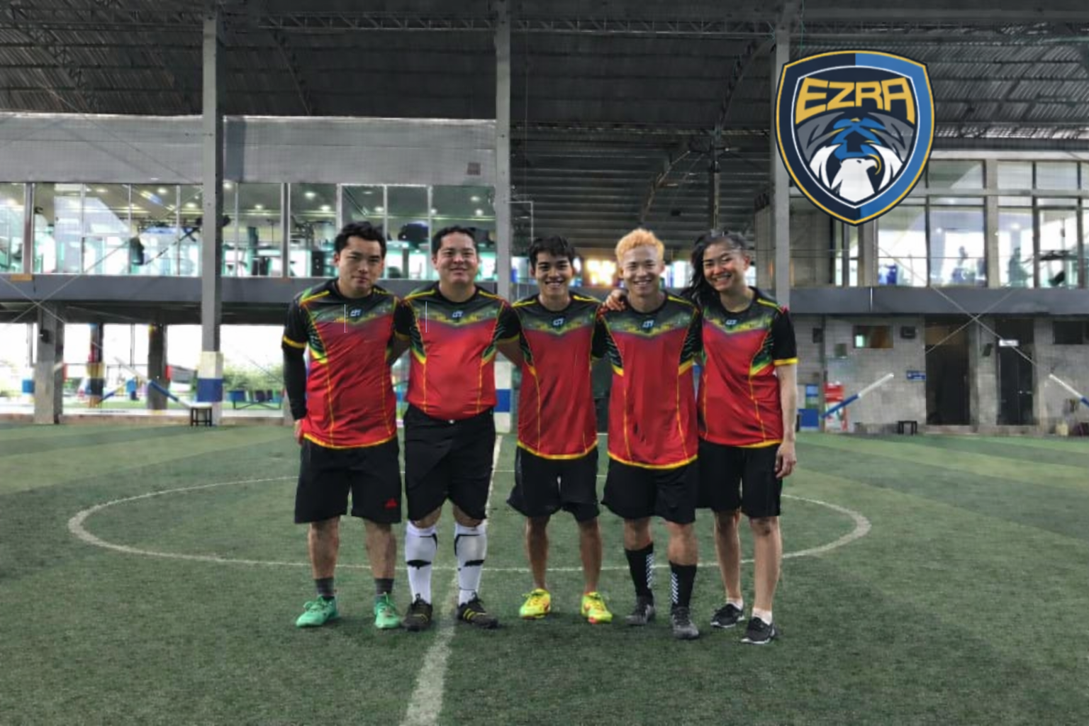 Sky Vision support to local sport clubs and EZRA FC Vientiane Lao PDR